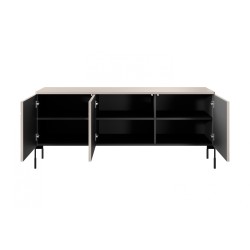 Szafka RTV Sonatia 150 cm - kaszmir, nowoczesny design Szafka RTV Sonatia 150 cm - kaszmir, nowoczesny design