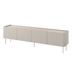 Szafka RTV Desin 220 cm - kaszmir / dąb nagano