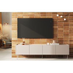 Szafka RTV Desin 220 cm - kaszmir / dąb nagano Szafka RTV Desin 220 cm - kaszmir / dąb nagano