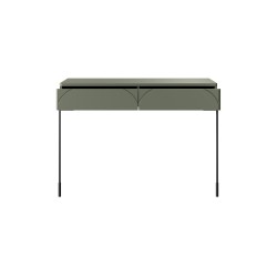 Konsola / toaletka Sonatia 100 cm z dwoma szufladami - oliwka Konsola / toaletka Sonatia 100 cm z dwoma szufladami - oliwka