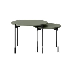 Stolik kawowy Sonatia 60 cm - oliwka, nowoczesny design