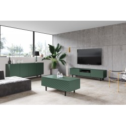 Stolik kawowy Scalia II 120 2K ze schowkiem - labrador mat / czarne nogi - Limitowana oferta Stolik kawowy Scalia II 120 2K ze schowkiem - labrador mat / czarne nogi - Limitowana oferta
