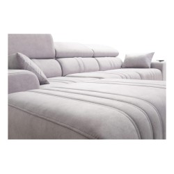 Elegant Verona I Corner Sofa with Sleeping Function - Velvet, Vena 20 | Your Ideal Furniture Elegant Verona I Corner Sofa with Sleeping Function - Velvet, Vena 20 | Your Ideal Furniture
