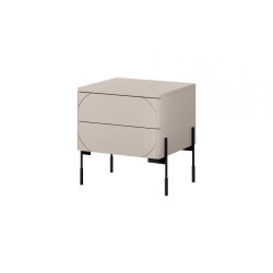 Szafka nocna Sonatia - nowoczesny design w kaszmirze