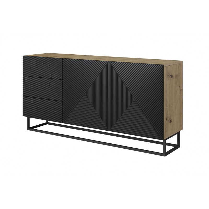 Komoda Asha 167 cm - nowoczesny design i funkcjonalność