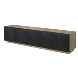 Szafka RTV Asha 200 cm - elegancki design i funkcjonalność