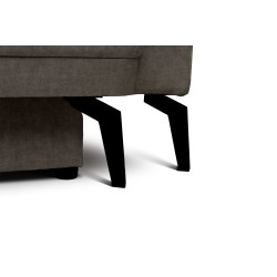 Kanapa rozkładana Luzano - brązowy wewet hydrofobowy Zetta 293