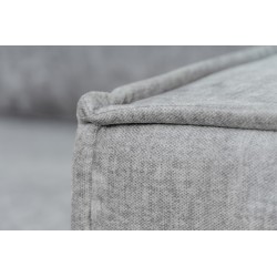 Kanapa z funkcją spania Flabio - szary welur Vogue 14 Silver Kanapa z funkcją spania Flabio - szary welur Vogue 14 Silver