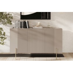 Komoda Malmi 150 cm - kaszmir / crema bianca / złote nóżki Komoda Malmi 150 cm - kaszmir / crema bianca / złote nóżki