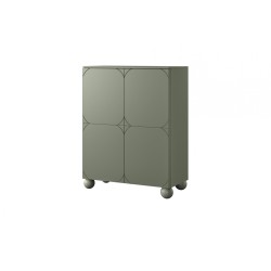Kredens dwudrzwiowy Sonatia II 120 cm - oliwka