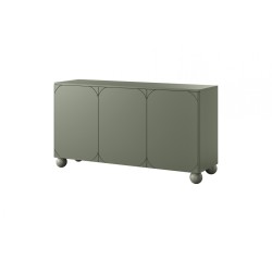 Komoda Sonatia II 150 cm - oliwka, nowoczesny design