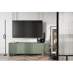 Szafka RTV Sonatia II 150 cm - oliwka, nowoczesny design Szafka RTV Sonatia II 150 cm - oliwka, nowoczesny design