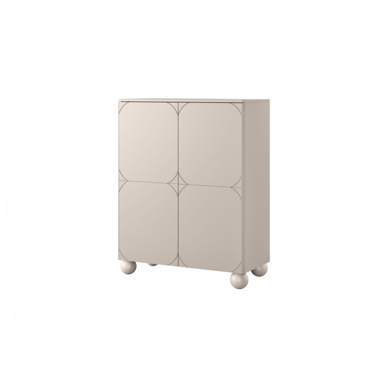 Kredens dwudrzwiowy Sonatia II 120 cm - kaszmir