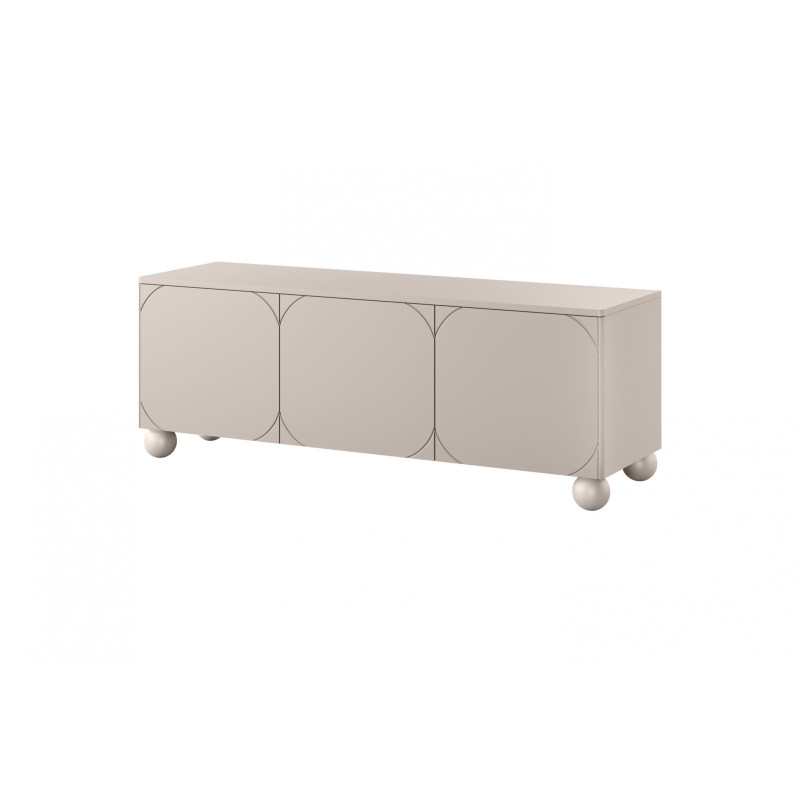 Szafka RTV Sonatia II 150 cm - kaszmir, nowoczesny design Szafka RTV Sonatia II 150 cm - kaszmir, nowoczesny design