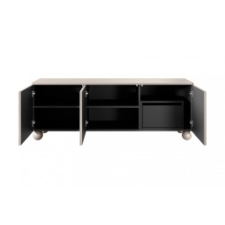 Szafka RTV Sonatia II 150 cm - kaszmir, nowoczesny design Szafka RTV Sonatia II 150 cm - kaszmir, nowoczesny design