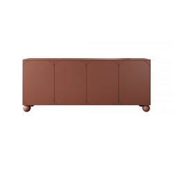 Komoda Sonatia II 200 cm czterodrzwiowa burgund Komoda Sonatia II 200 cm czterodrzwiowa burgund