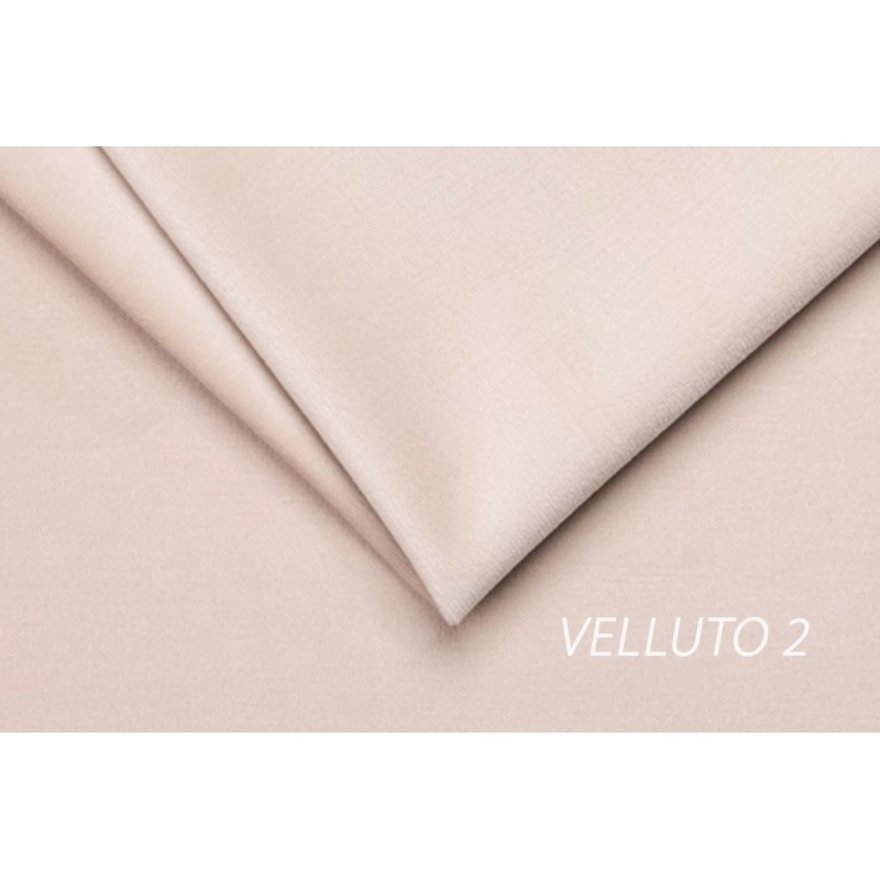 Łóżko sypialniane Galin 160x200 lewitujące - beżowy welur Velluto 2 Łóżko sypialniane Galin 160x200 lewitujące - beżowy welur Velluto 2