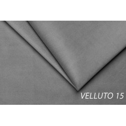 Łóżko sypialniane Galin 160x200 z pojemnikiem - szary welur Velluto 15 Łóżko sypialniane Galin 160x200 z pojemnikiem - szary welur Velluto 15