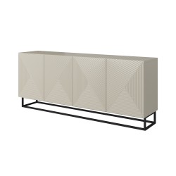 Komoda Asha 200 cm - nowoczesny design w kaszmirze