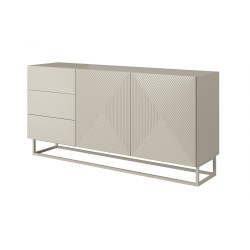 Komoda z szufladami Asha 167 cm - kaszmir