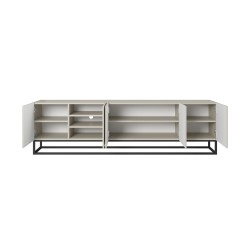 Szafka RTV Asha 200 cm - nowoczesny design kaszmir Szafka RTV Asha 200 cm - nowoczesny design kaszmir