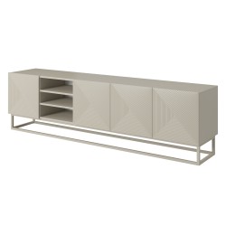 Szafka RTV Asha 200 cm - nowoczesny design i funkcjonalność