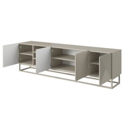 Szafka RTV Asha 200 cm - nowoczesny design i funkcjonalność Szafka RTV Asha 200 cm - nowoczesny design i funkcjonalność