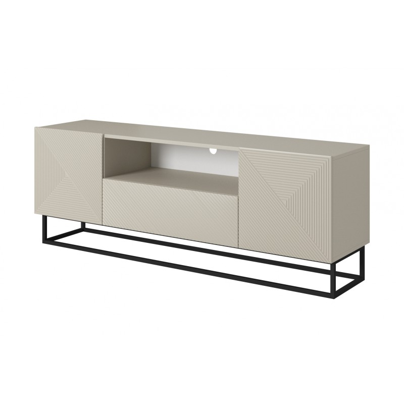 Szafka RTV Asha 167 cm - kaszmir, nowoczesny design Szafka RTV Asha 167 cm - kaszmir, nowoczesny design