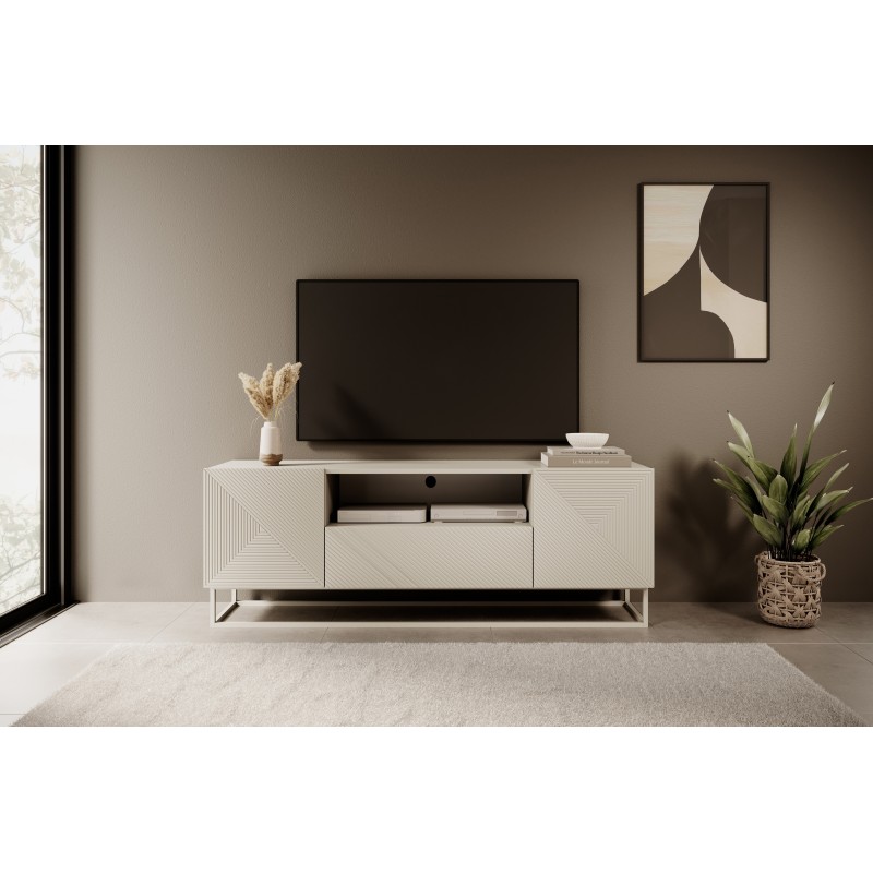Szafka RTV Asha 167 cm - nowoczesny design i funkcjonalność Szafka RTV Asha 167 cm - nowoczesny design i funkcjonalność