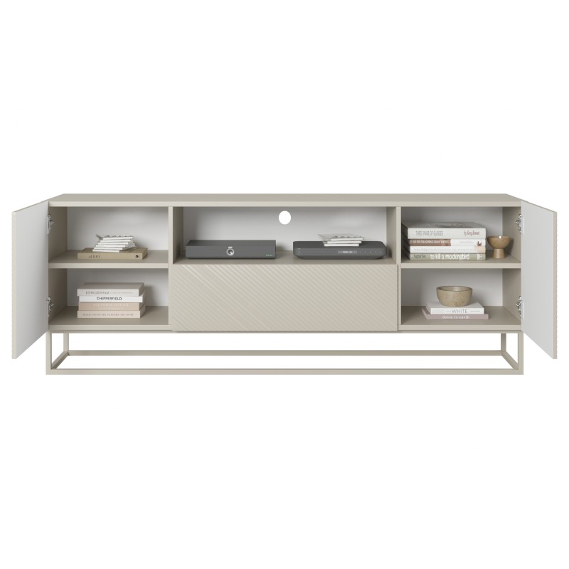 Szafka RTV Asha 167 cm - nowoczesny design i funkcjonalność Szafka RTV Asha 167 cm - nowoczesny design i funkcjonalność