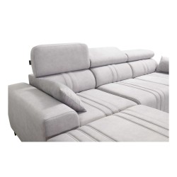 Elegant Verona I Corner Sofa with Sleeping Function - Velvet, Vena 14 | Your Perfect Furniture Elegant Verona I Corner Sofa with Sleeping Function - Velvet, Vena 14 | Your Perfect Furniture