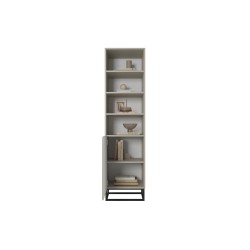 Regał Asha 50 cm na metalowych nogach - kaszmir Regał Asha 50 cm na metalowych nogach - kaszmir