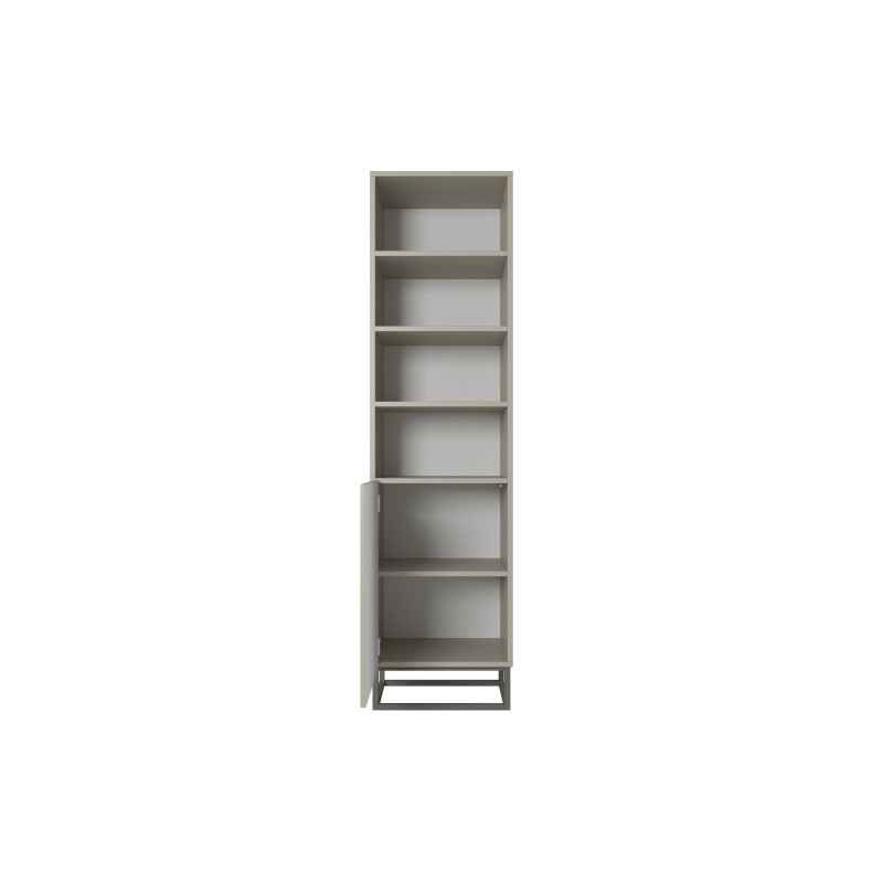 Regał Asha 50 cm na metalowych nogach - kaszmir / nogi kaszmir Regał Asha 50 cm na metalowych nogach - kaszmir / nogi kaszmir