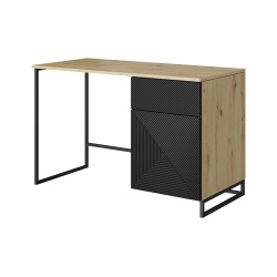 Biurko Asha 120 cm z szufladą - nowoczesny design
