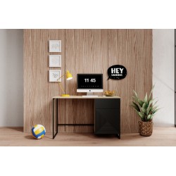 Biurko Asha 120 cm z szufladą - nowoczesny design Biurko Asha 120 cm z szufladą - nowoczesny design