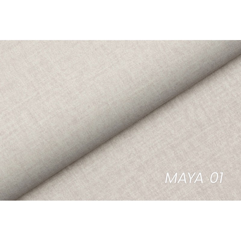 Kanapa z funkcją spania Meloria - beżowa tkanina łatwoczyszcząca Maya 01