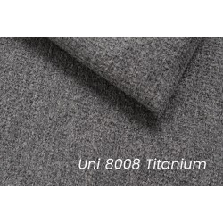 Kanapa z funkcją spania Meloria - szara tkanina Uni 8008