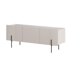 Szafka RTV Malmi 150 cm - kaszmir i crema bianca