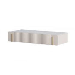 Toaletka Malmi 100 cm - kaszmir, crema bianca, złoty