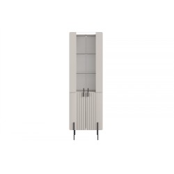 Witryna Malmi 60 cm - kaszmir / czarne nóżki Witryna Malmi 60 cm - kaszmir / czarne nóżki