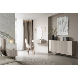 Komoda Malmi 150 cm wisząca - kaszmir / crema bianca / złoty Komoda Malmi 150 cm wisząca - kaszmir / crema bianca / złoty