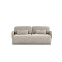 Kanapa z funkcją spania Dinel - beżowy szenil