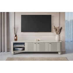 Szafka RTV Vesper 3D - elegancja i funkcjonalność Szafka RTV Vesper 3D - elegancja i funkcjonalność