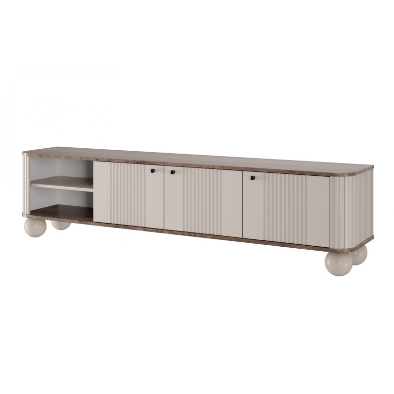 Szafka RTV Vesper 3D - elegancja i funkcjonalność
