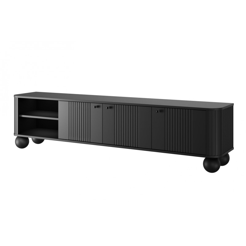 Szafka RTV Vesper 3D 187 cm - elegancja i funkcjonalność Szafka RTV Vesper 3D 187 cm - elegancja i funkcjonalność