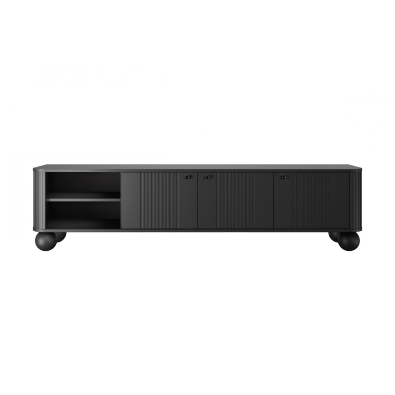 Szafka RTV Vesper 3D 187 cm - elegancja i funkcjonalność Szafka RTV Vesper 3D 187 cm - elegancja i funkcjonalność