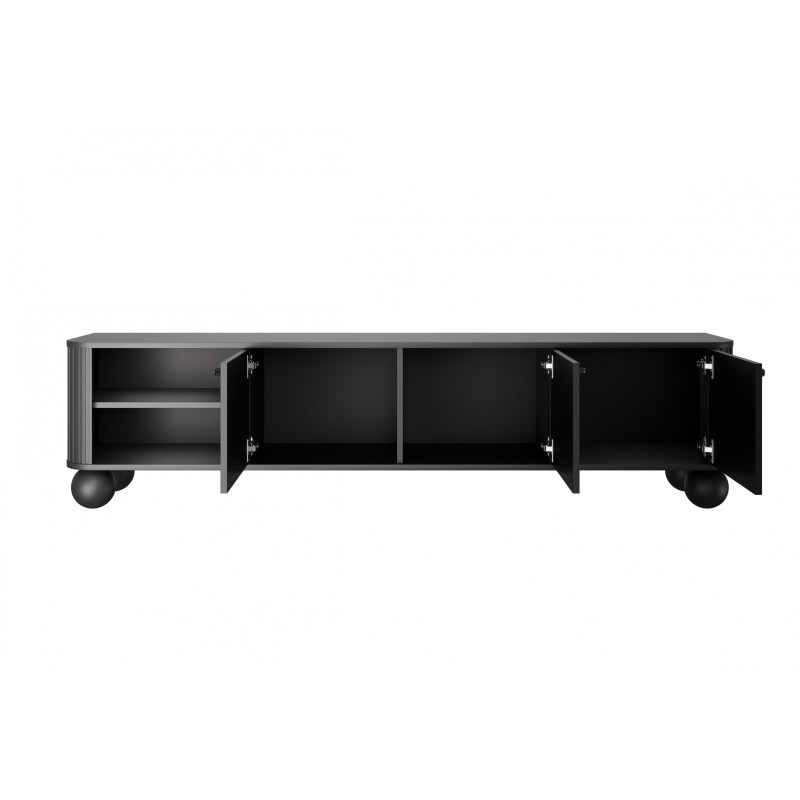 Szafka RTV Vesper 3D 187 cm - elegancja i funkcjonalność Szafka RTV Vesper 3D 187 cm - elegancja i funkcjonalność