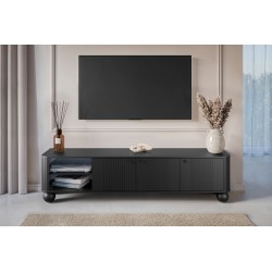 Szafka RTV Vesper 3D 187 cm - elegancja i funkcjonalność Szafka RTV Vesper 3D 187 cm - elegancja i funkcjonalność