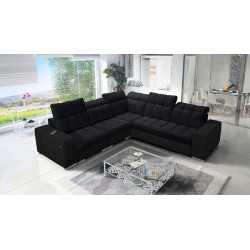 Prisma III corner sofa with sleeping function and USB port – comfort and style in one piece of furniture Prisma III corner sofa with sleeping function and USB port – comfort and style in one piece of furniture