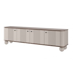 Szafka RTV Vesper 4D - kaszmir / orzech